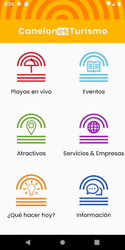 Android application Turismo Canelones screenshort