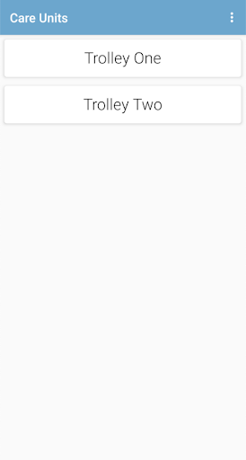Android application CareMeds eMAR screenshort