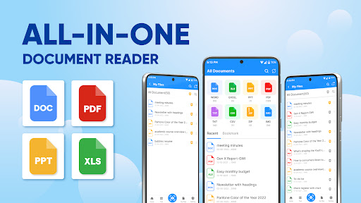 Android application All Office Document Reader screenshort