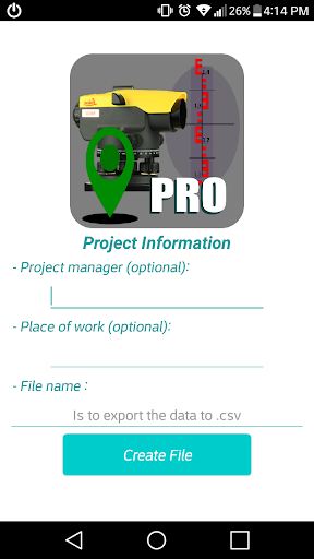 Topography Book Pro - Geometric Leveling
