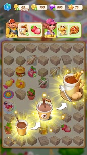 Happy Merge Cafe MOD (Unlimited Currency) 3