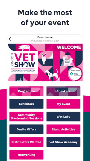 BVA Live - Official Event App Screen 2