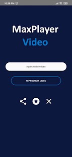 MaxPlayer Video (Reproductor Embed) Screenshot