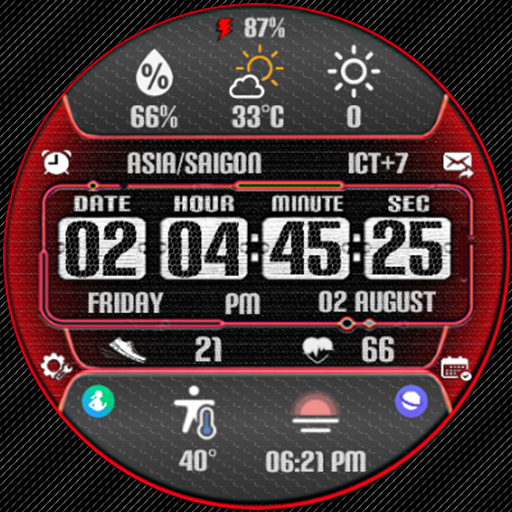 N-SPORT319 Digital Color Face logo