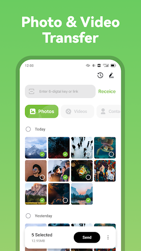 Screenshot of Transmore – File Transfer