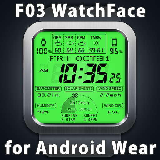 F03 WatchFace for Android Wear 7.0.1 Icon