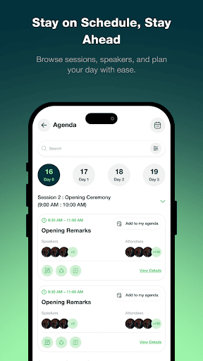 AFA events Screenshot 2 - AppWisp.com