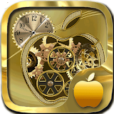 Golden Apple Clock icon