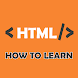 How To Learn HTML : Tips