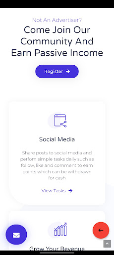 Android application ZamaWork - Read. Share. Earn. screenshort