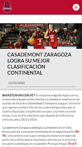 Captura 3 Basket Zaragoza android