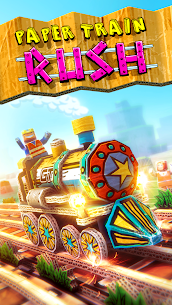 Paper Train MOD APK: Rush (Unlimited Tickets) Download 6