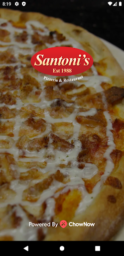 Android application Santoni's Pizzeria screenshort