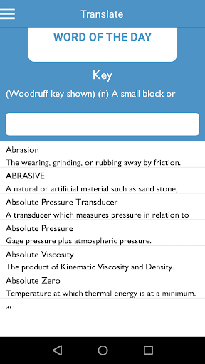 Android application Mechanical Dictionary Offline screenshort