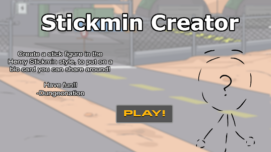Stickman Stickmin Creator