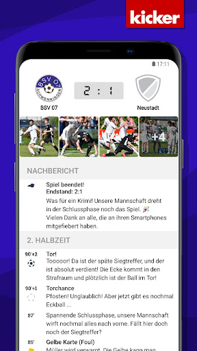 Android application BSV Schwenningen screenshort