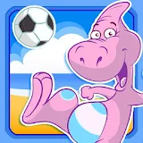 Dinosaur Sports Sliding Puzzle icon