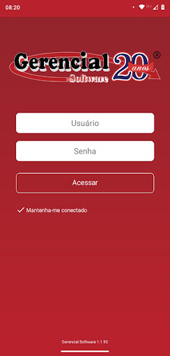 Android application Gerencial Força de Venda screenshort