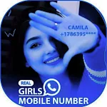Cover Image of Tải xuống Real Girls Phone Numbers for whatsapp chat ￾㄀㌀⸀　 APK