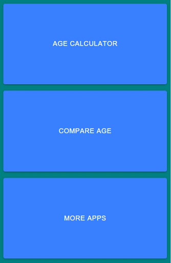 Android application age calculator screenshort