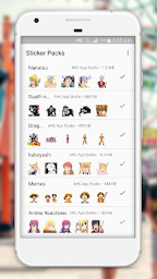 New Anime Sticker for WhatsApp 2021(WAStickersApp)