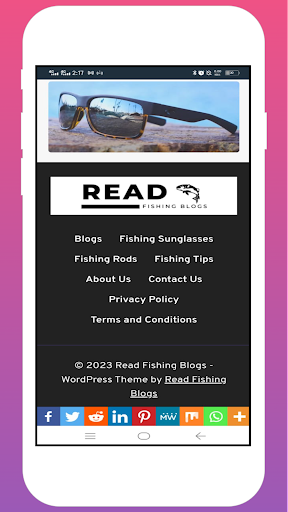 Read Fishing Info