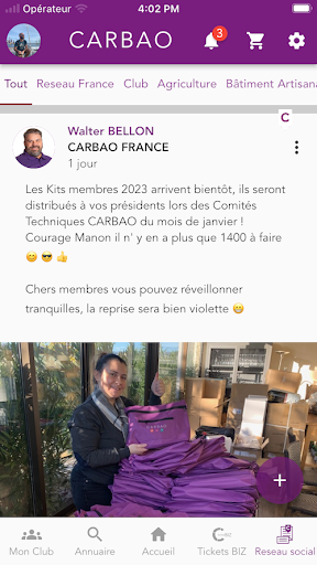 Android application CARBAO France screenshort