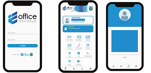 Android application E-Office Kota Banjar screenshort