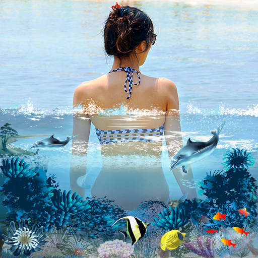 3D Water Effects Photo Maker 6.3.5 Icon