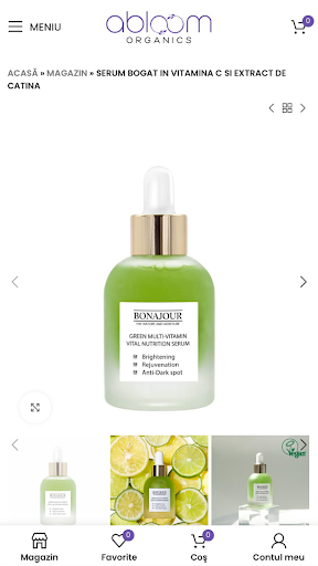 Abloom Organics Screen 2