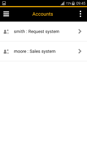Screenshot of SAP Authenticator