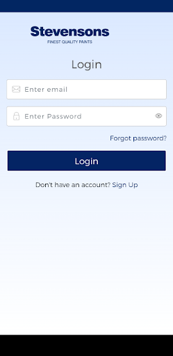 Android application Stevensons Merchant screenshort