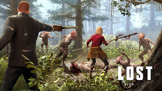 LOST in Blue Survive the Zombie Islands v1.50.2 (Full version) Apk