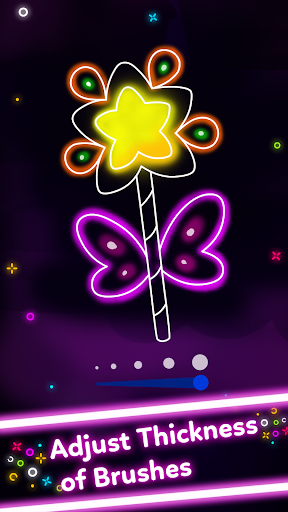 Doodle Glow Coloring & Drawing Games for Kids ud83cudf1fud83cudfa8  screenshots 9