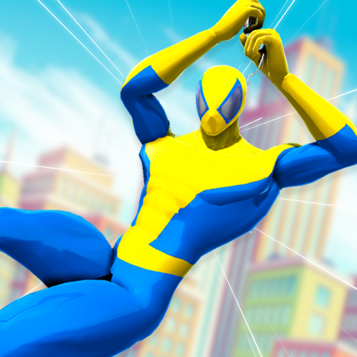 Spider Hero Man Shooting Games logo