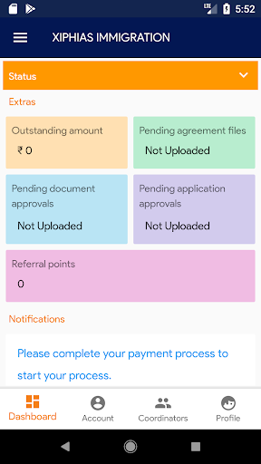 XIPHIAS Immigration v2 Screen 3