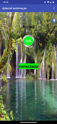 Android application meu portao screenshort