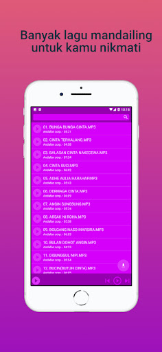 Android application Gudang Lagu Mandailing screenshort