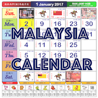 2021/2022 Malaysia Calendar