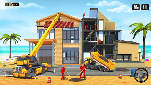 Beach House Construction Games APK Premium Pro OBB screenshots 1