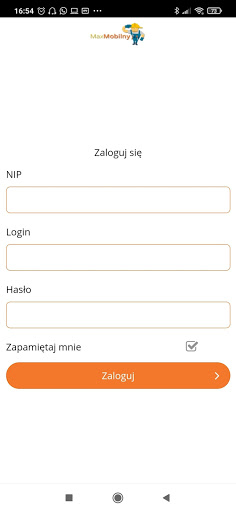 Android application MaxMobilny screenshort