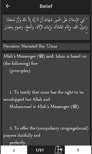 Hadiths : Al-Sihah Al-Sittah Screen 3