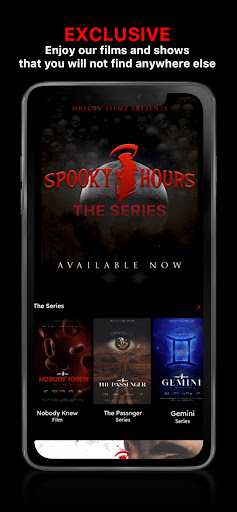 Android application Spooky Hours screenshort