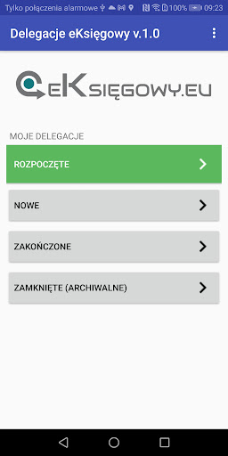 Delegacje - eKsięgowy