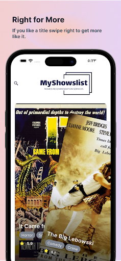 MyShowsList Screen 2