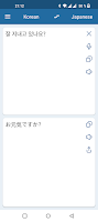 screenshot of Korean Japanese Translator