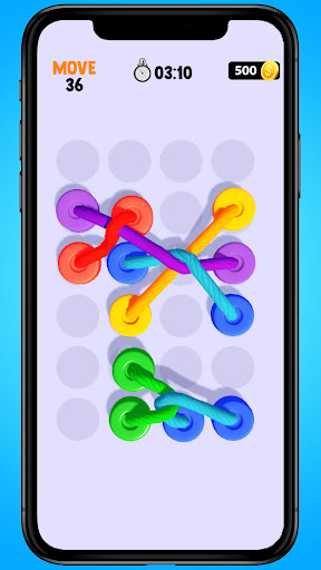 Twisted Rope Tangle Sorting 3D Screen 2