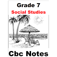 Grade 7Cbc Social Studies Note