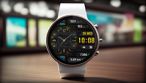 Hybrid AMIRATO WS43 Watch face Screenshot