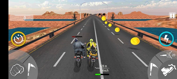 Super Bike race - Battle Mania Screenshot